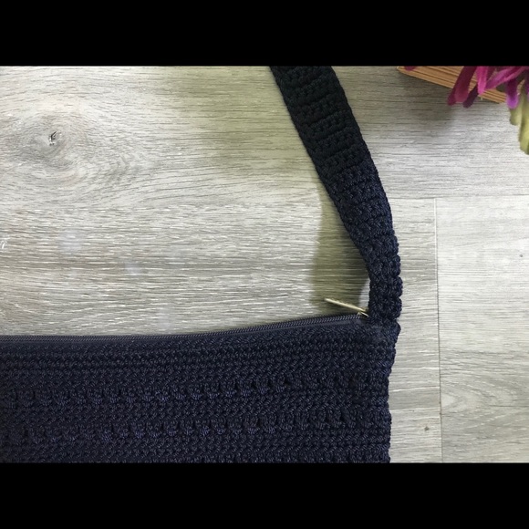 The Sak Navy Crotchet Purse - Picture 3 of 6